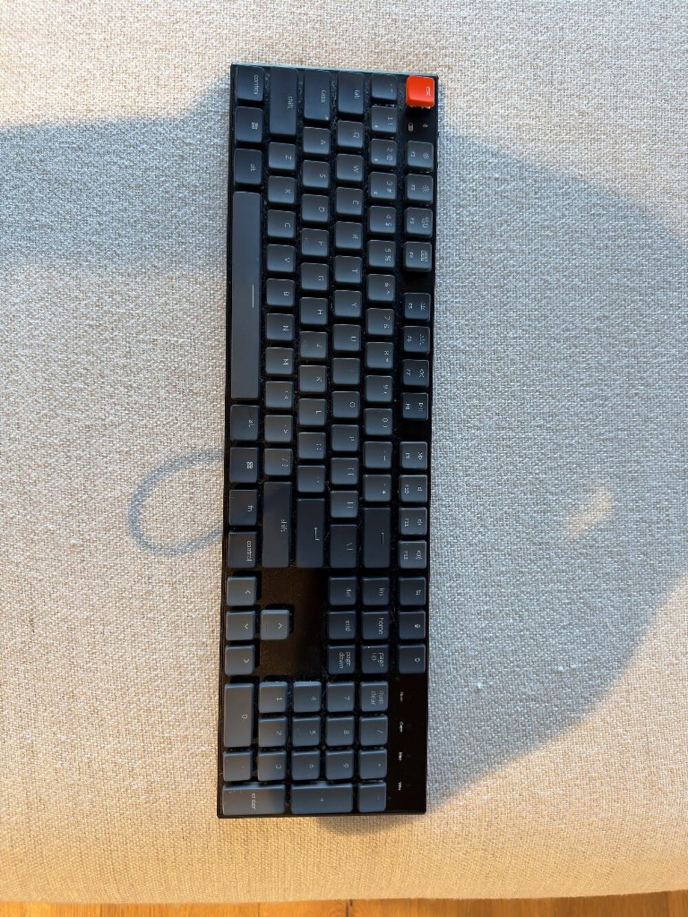 Keychron Low Profile Wireless Mechanical Keyboard Mac 108 Key